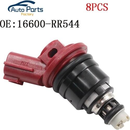 8 PCS Fuel Injectors For Nissan Skyline R33 RB25DE RB25DET-Fairlady 16600-RR544 16600RR544