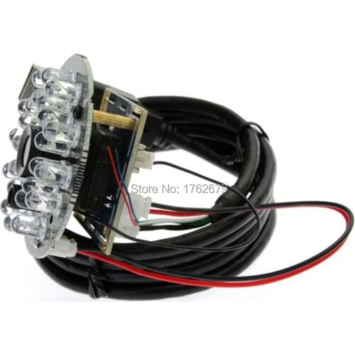 Night vision VGA OV7725 cheap cctv mini usb camera module for automatic vending machine, safety box
