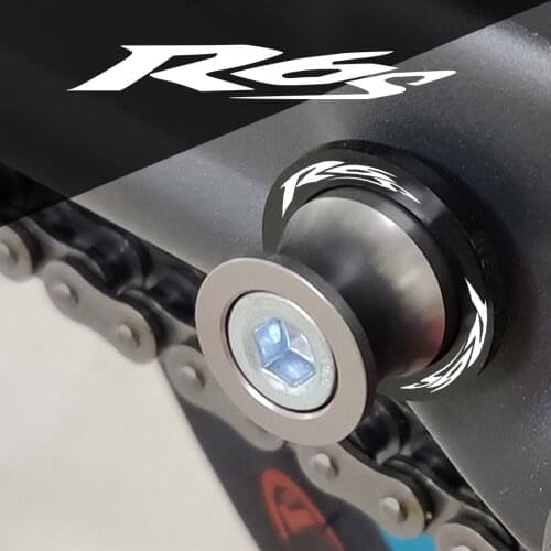 Swingarm Spool Slider Stand Screws Moto Accessories For Yamaha R6S 2005 2006 2007 2008 2009 2010 2011 2012 2013 2014 2015 2016