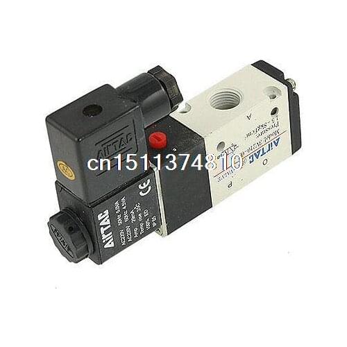 AC 220V 3V210-08 2 Positions 3 Ways Pneumatic Solenoid Valve 29mA