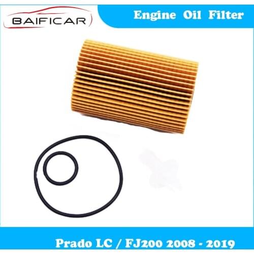 Baificar Brand New Genuine Engine Oil Filter Oil Paper Filter Grid for Prado LC/FJ200 2008 - 2019