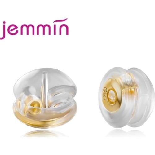 Ear Plugs DIY Earrings Accessories 14K Gold Ear Plug Earring Back Allergy Not Easy Fall Off Fine Jewelry 10 Pcs 5 Pairs