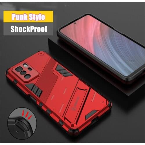 ShockProof Case For Xiaomi Mi 10T Little Poco X3 NFC M3 F3 M2 F2 Pro Stand Armor Case Cover For Redmi Note 9 Pro 9T 7 9S 9A 9C