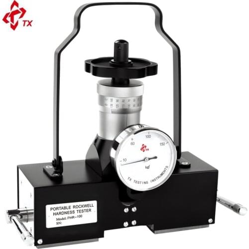 Brand TX PHR-100 Magnetic Type Portable Rockwell Hardness Tester Meter durometer Mold steel tubes pipes plate pressure vessel