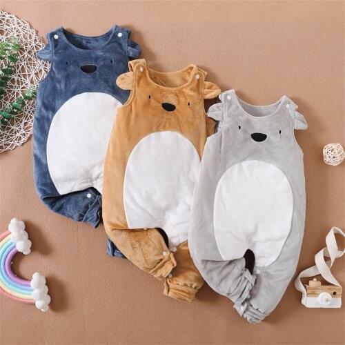 Cartoon Boys and Girls Clothes Infant Toddler Baby Cartoon Sleeveless Overalls Suspender Pants Jumpsuits куртка для мальчика