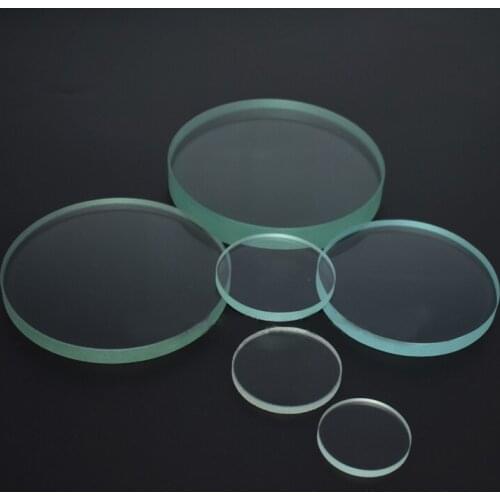 2PCS 40 ~ 70mm Armoured Tempering Toughened Glass Stalinite Plat Lens Tempered Glass Lenses Boiler Windows Lentes