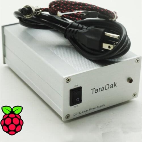 TeraDak Linear Power supply hifi DC5V@2.5A for Raspberry pi3 A/A+/B/B+/3
