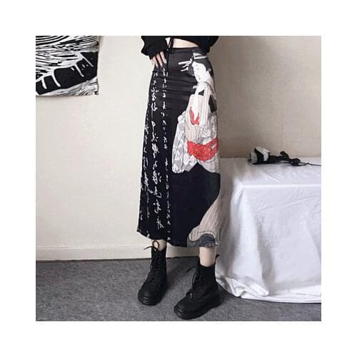 Autumn Winter Gothic Harajuku Cake Skirts Red Plaid Fashion Sweet Girl Punk High Waist Mini Kawaii Short Skirts Girls