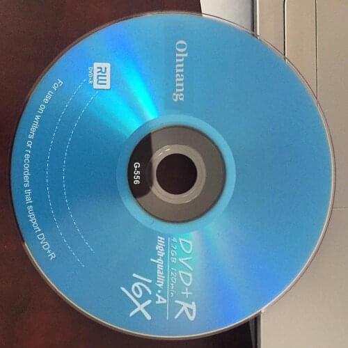 Wholesale 25 discs Grade A 4.7 GB 16x Blue Blank Printed DVD+R Disc
