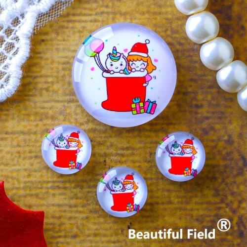 12mm 25mm 14mm 16mm 18mm 20mm Photo Glass Cabochons Round Cameo Set Handmade Settings 30mm Unicorn AO102888887
