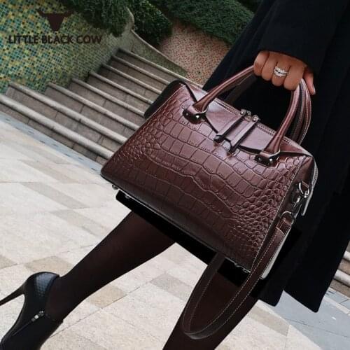 New Fashion Brand Designer Women Shoulder Tote Bag High Quality PU Leather Handbag Solid Color Messenger Crossbody Bags Vintage