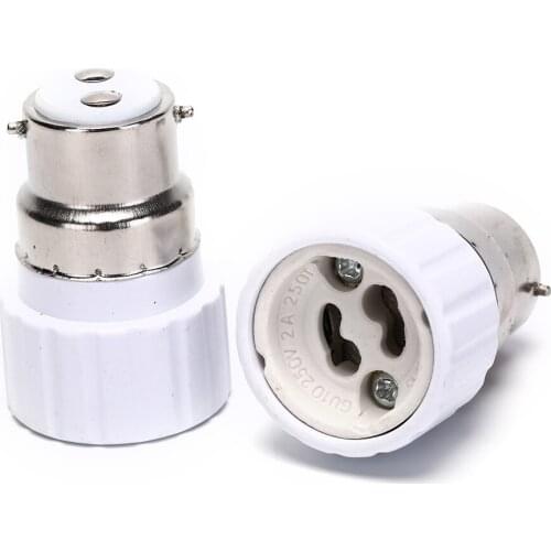 Type LED Light Adapter Lamp Holder Fireproof Material For Home Light&Lighitng B22 to GU10 Bulb Converter Lamp Socket Bulb Base