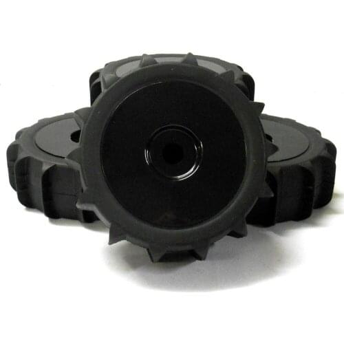 1/8 Echelle Sable Neige Buggy RC Disque roues et pneus Noir x 4