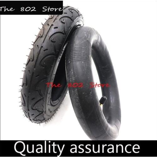 10X2 50-100-6 Outer Tyre and Inner Tube with bent valve 45 Degree valve Pneumatic Tire for Self Smart Balancing Electric Scooter