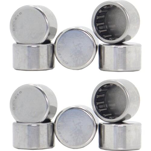 BK1210 Needle Bearings 12*16*10 mm ( 10 Pcs ) Drawn Cup Needle Roller Bearing BK121610 Caged Closed ONE End 55941/12