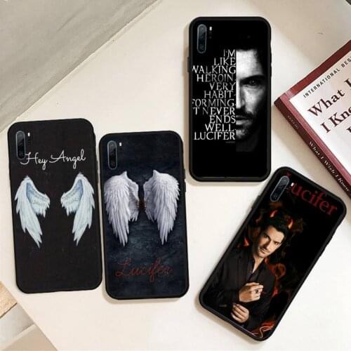 American TV Degenerate angel Lucifer Phone Cases For Huawei honor Mate mate P 10 9X 10i 20 30 40 y7 lite pro p smart 2019