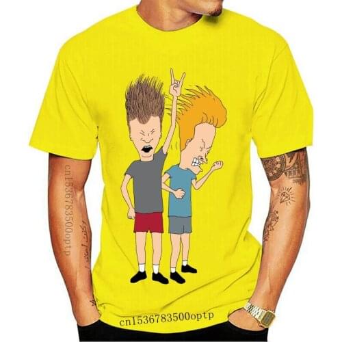Beavis and Butthead Women T-shirt Cartoon t shirt men Unisex New Fashion tshirt Loose Size top ajax funny t shirts 100% Cotton