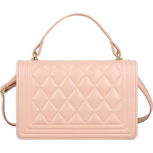 Cute Purses and Handbags for Women Causal Solid Color Shoulder Crossbody Bags Simple Lightweight Ladies Totes Square Bag