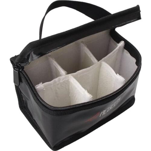 Multi-function Fireproof Safety Battery Storage Bag for DJI Spark Drone Parts Accessories Explosion-proof Case