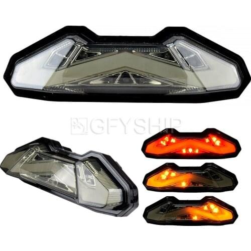 Motorcycle For Yamaha MT 09 2014-2016 Tracer 900 FZ09 MT09 Motorcycle Tail Light LED Turn Signals Motorcycle Brake Light