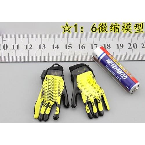 1:6 Scale Male Soldier Military Tactical Gloves Fit 12" Action Figure Body Toy Hand Can Be Used As A Gift Collection