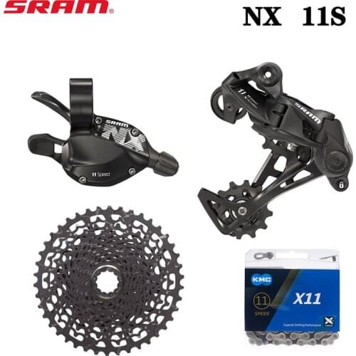 SRAM NX 11S Groupset MTB Set Right Shift Lever Rear Ddial 42T Flywheel KMC Chain Gear Shift Set Suitable for Mountain Bikes