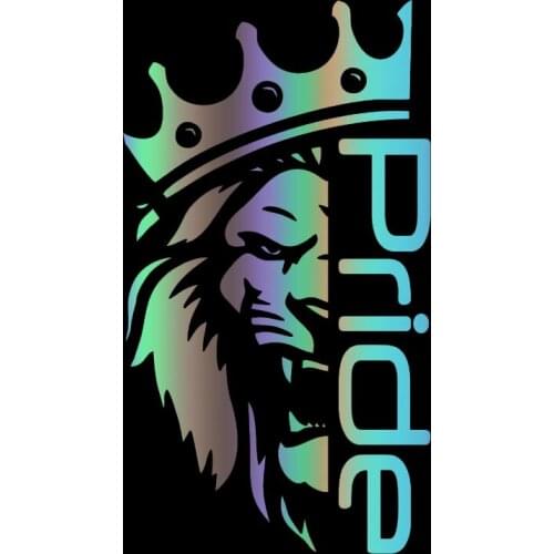 Creative Car Sticker Decal The Lion Comes Car Sticker Waterproof Auto Decals on Car Body Bumper Rear Window Apply To Car Window