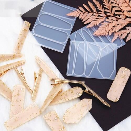 New Design Hairpin Jewelry Resin Molds For Jewelry Dried Flower Products Earrings Pendant Jewelry Tools