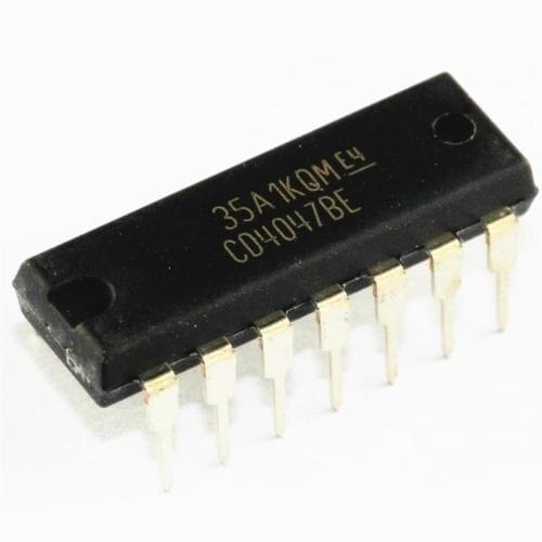 2 PCS NEW CD4047BE CD4047 IC Monostable Multivibrators new
