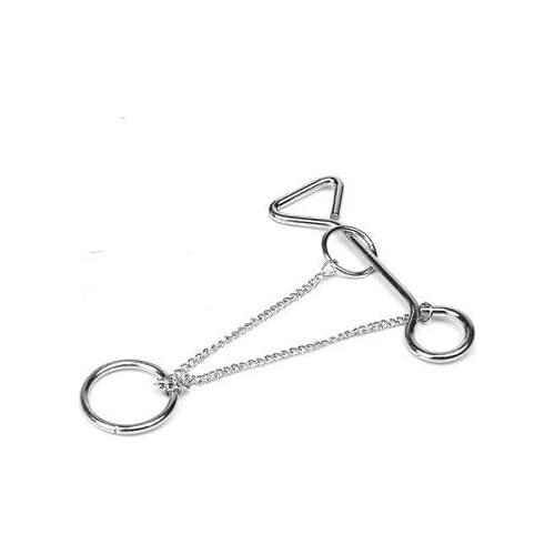 New IQ Magic Brain Teaser Metal String Loop Puzzle Game for Adults Children