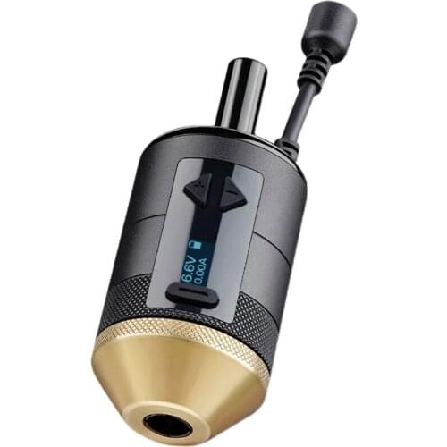 Rechargeable Battery Handle Tattoo Battery RCA DC Connector Power Supply Professional Rotary Machine Power Supply Accessories