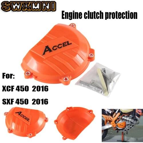 Motorcycle Plastic Clutch Protector Cover Protection Cover For XCF450 SXF450 2016 MX Motocross Endupro free shipping