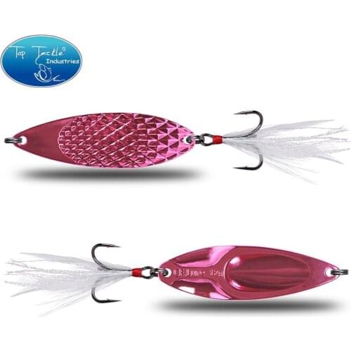 CF Lure 8g/12g/16g Spinner Super Girl Scale Pattern Wire bait Spoon Fishing Lure