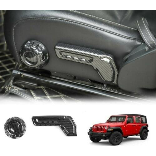 Front Driver Seat Adjustment Control Knob Handle Trim for Jeep Wrangler JL 2018