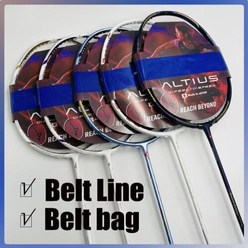 New Launch G5 Carbon Fiber Belt Line Badminton Racket Full Carbon Fiber Reinforced 3U-4U Racket Up To 30LBS With Woven Bag