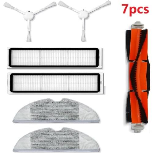 Hepa Filter Main Side Brush Mop Cloth Replacement Kits for Xiaomi Mijia 1C STYTJ01ZHM Robotic Vacuum Cleaner Accessories