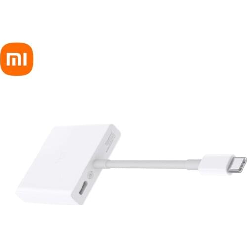 Xiaomi Computer Peripherals Adapter USB-C Hub Typ-C to USB 3.0/HDMI-compatible Multi-functional Converter Hub Docking Station
