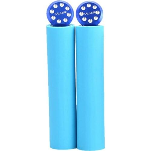 1Pair Bicycle Handle Bar Grip Outdoor Grip Bike Grip Silicone Anti-slip Handlebar Anti-skid shock-absorbing Super Soft