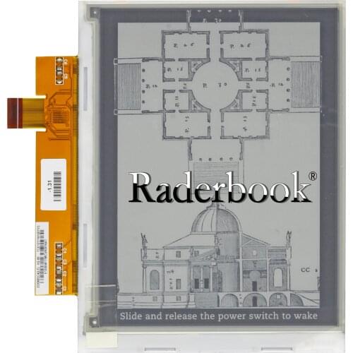 100% Original ED060SC4 (LF) H2 6 "Display For PocketBook 301 plus Sony PRS500 600, KINDLE 2, Iriver Story