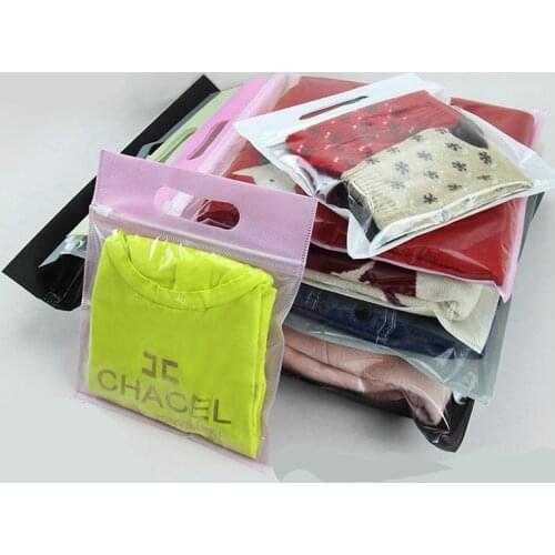 27*30+5cm 20 pieces Transparent Clothes socks/underwear bra shoes storage bag travel Wash protect cosmetics plastic storage bag