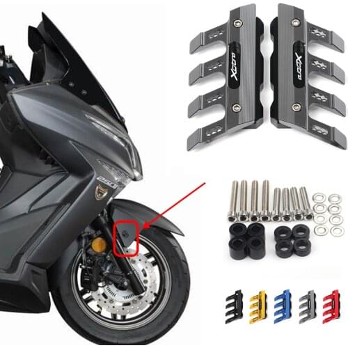 For KYMCO Xciting 250 250i CT250 300 300i CK300T S400 400 500 Motorcycle CNC Accessories Mudguard Side Front Fender Slider