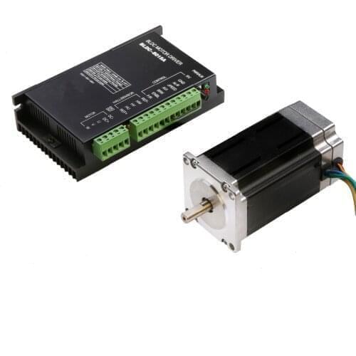 Free Shipping! CNC Wantai Brushless DC Motor 57BLF02 3000RPM 4Phases 0.11N.m 24V& BLDC-5015A Driver 24-50V Plasma Engraver Kit