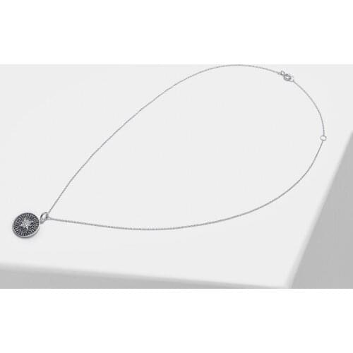 Amorita boutique 925 silver Cross star awn design pendant stylish elegant necklace