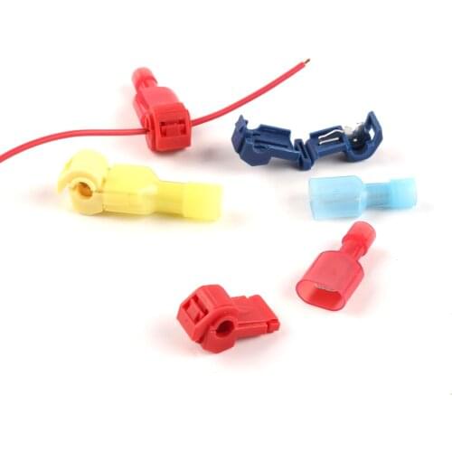Quick Electric Terminals Electrical Cable Connectors Snap Splice Lock Wire Terminal Crimp Car Connector Audio Kit Tool Set