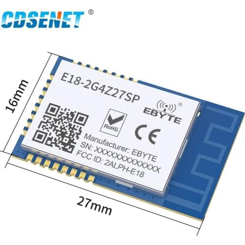 CC2530 ZigBee Module 2.4GHz Ad HoC Network Mesh PA LNA 800m CDSENET PCB Antenna Wireless Transceiver Receiver for Smart Home