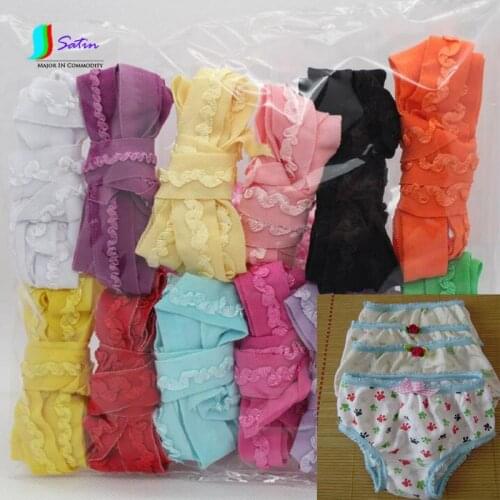 Colorful Cute Candy Color Baby Underwear/bib/pinafore Elastic Binding S0469H