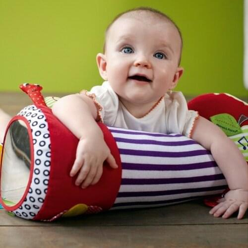 Baby Crawling Roller Baby Soft Stuffed Rolling Pillow Baby Fitness Toy Sport Soft Squishy Stuffed Plush Toys Music Teether #20