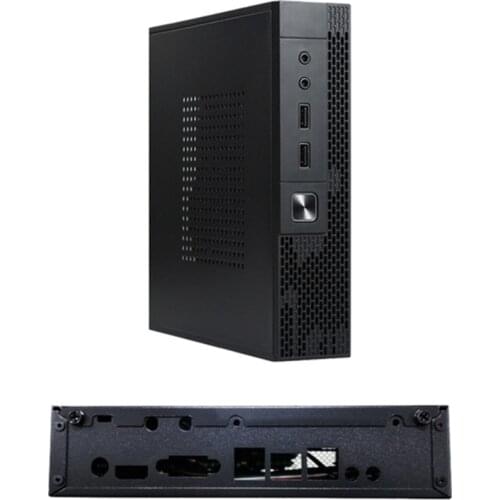 Mini ITX Micro Case Theater Personal Computer Chassis microserver host Chassis