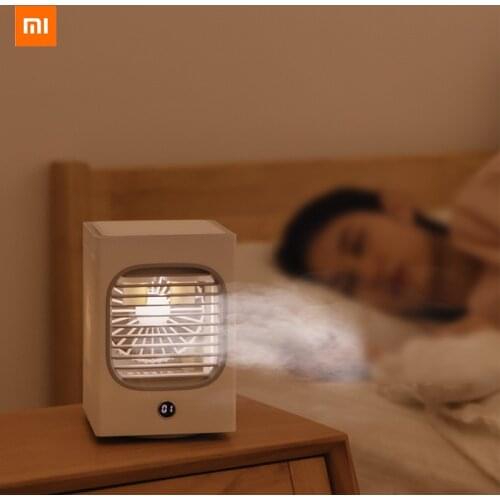 Xiaomi Mijia Youpin Mini Air Cooler Portable Small Fan Big Wind Air Circulation Fan Desktop Air Conditioning Fan with Ice Water