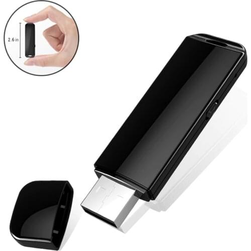 QZT Mini USB Voice Recorder Small Flash Drives Recording Device Micro Digital Audio Sound Recorder Mini Voice Activated Recorder